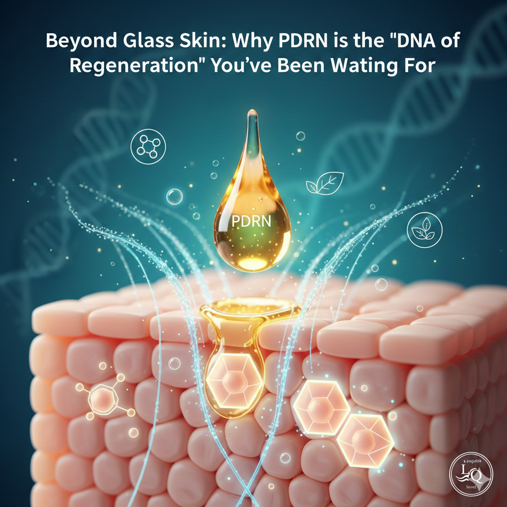 Beyond Glass Skin: Why PDRN is the "DNA of Regeneration" You’ve Been Waiting For