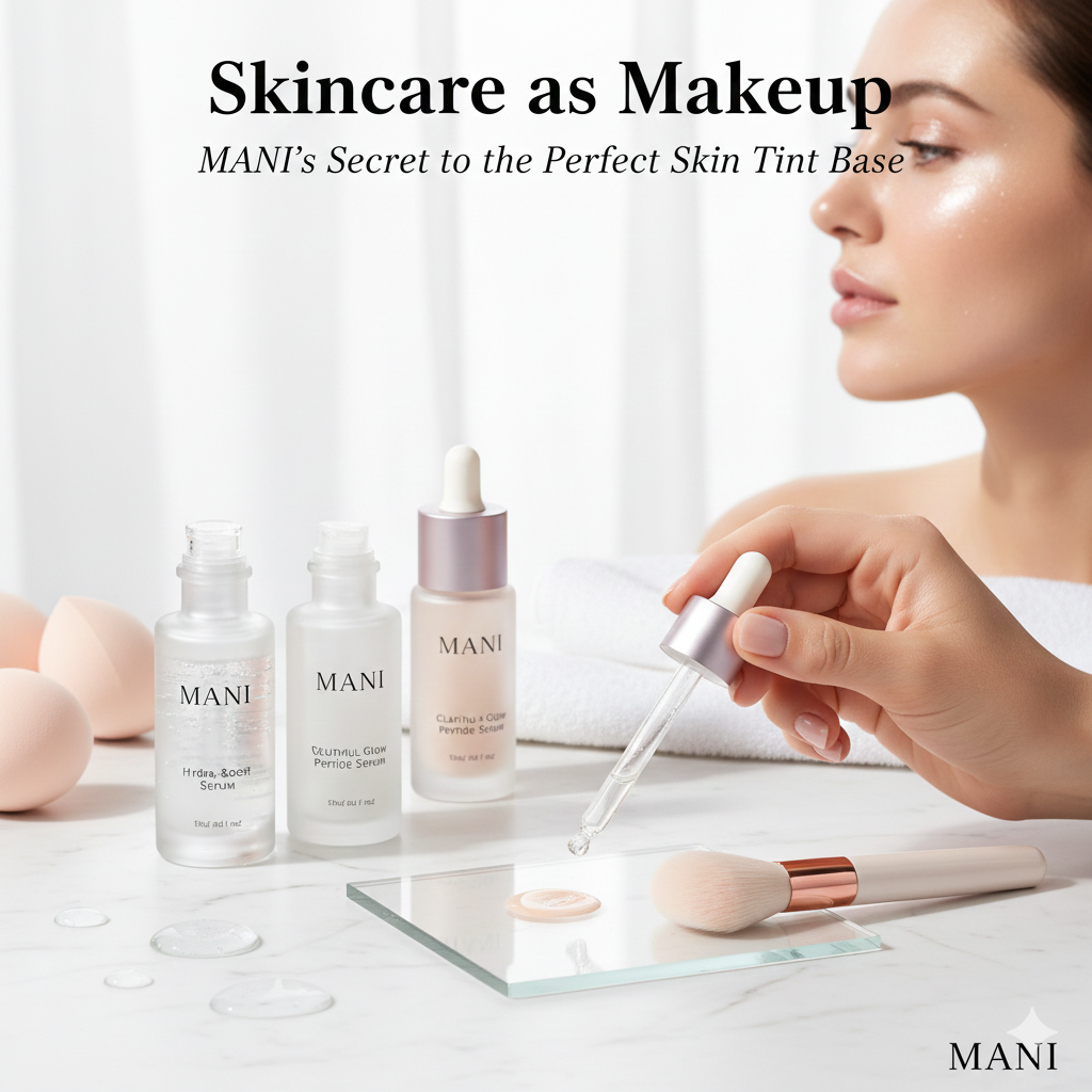 Skincare as Makeup: How MANI's Serums Create the Perfect Base for Skin Tints