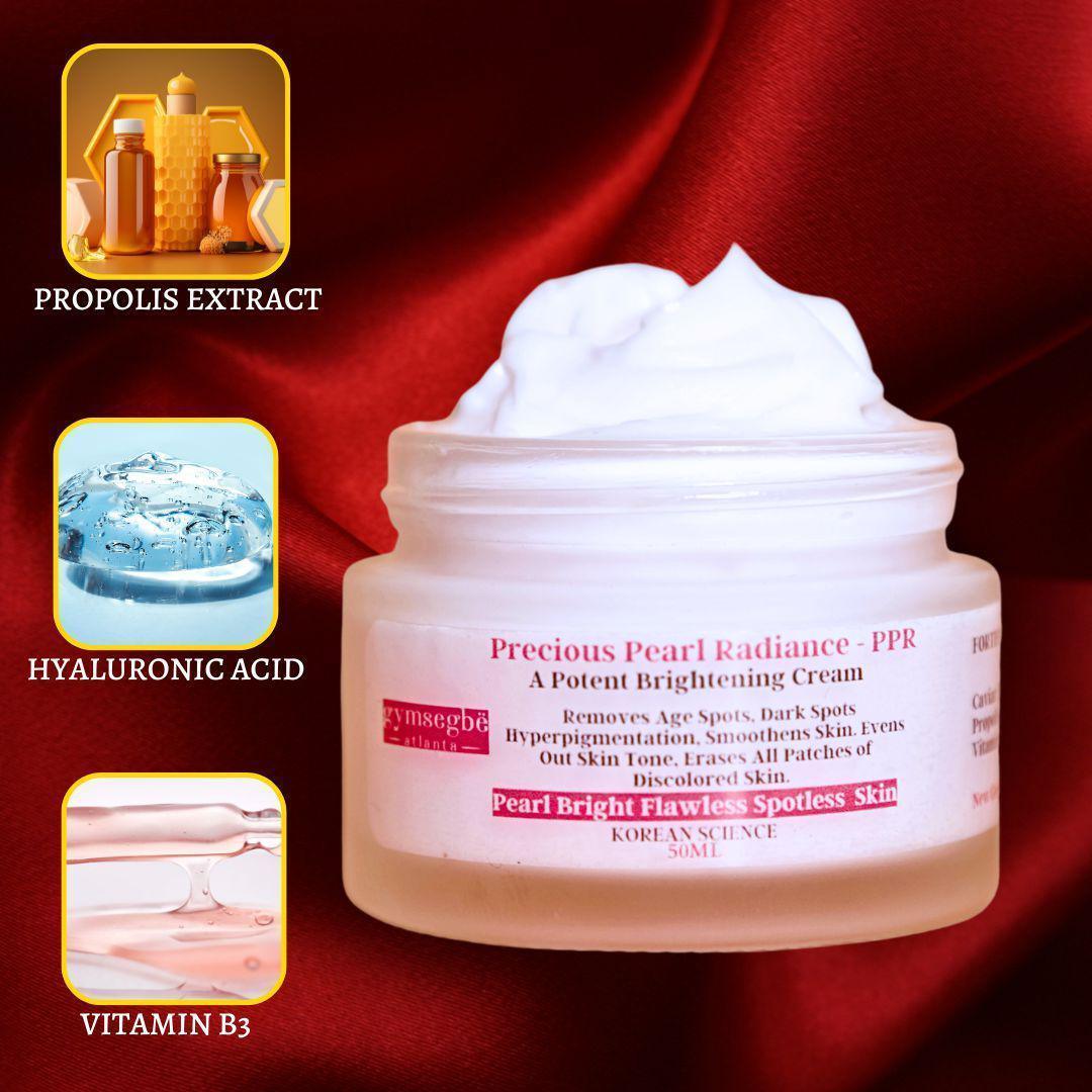 The Tub Of Pearls Precious Pearl Radiance  Brightening Cream