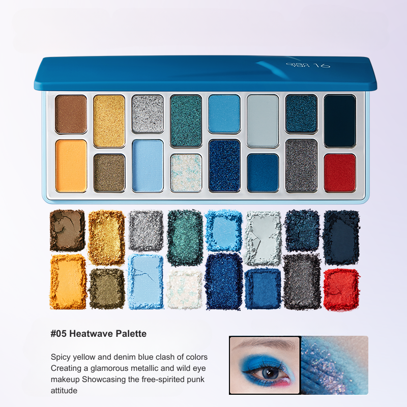CHEERYEP(QIANYAN) True16 Color Eyeshadow Palette