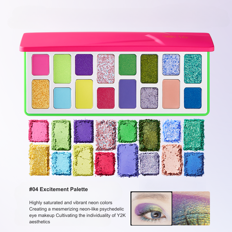 CHEERYEP(QIANYAN) True16 Color Eyeshadow Palette