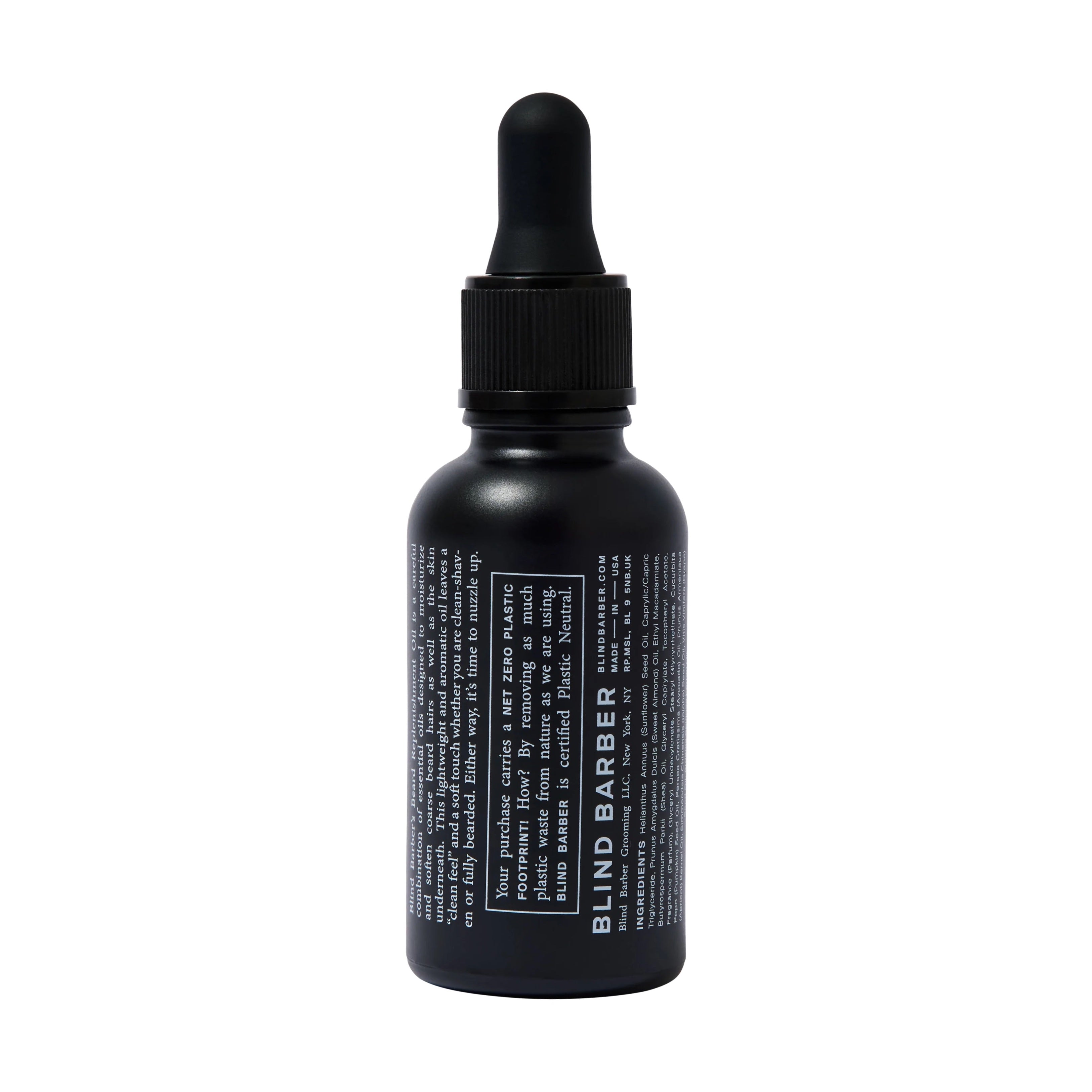 Blind Barber Beard Replenishment Oil