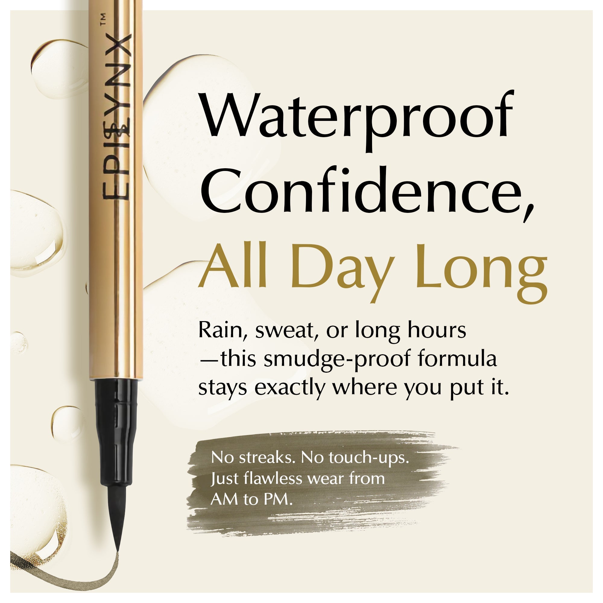Waterproof Liquid Eyeliner Pen – Vegan, Gluten-Free, Smudge-Proof Precision in Matte & Shimmer Shades