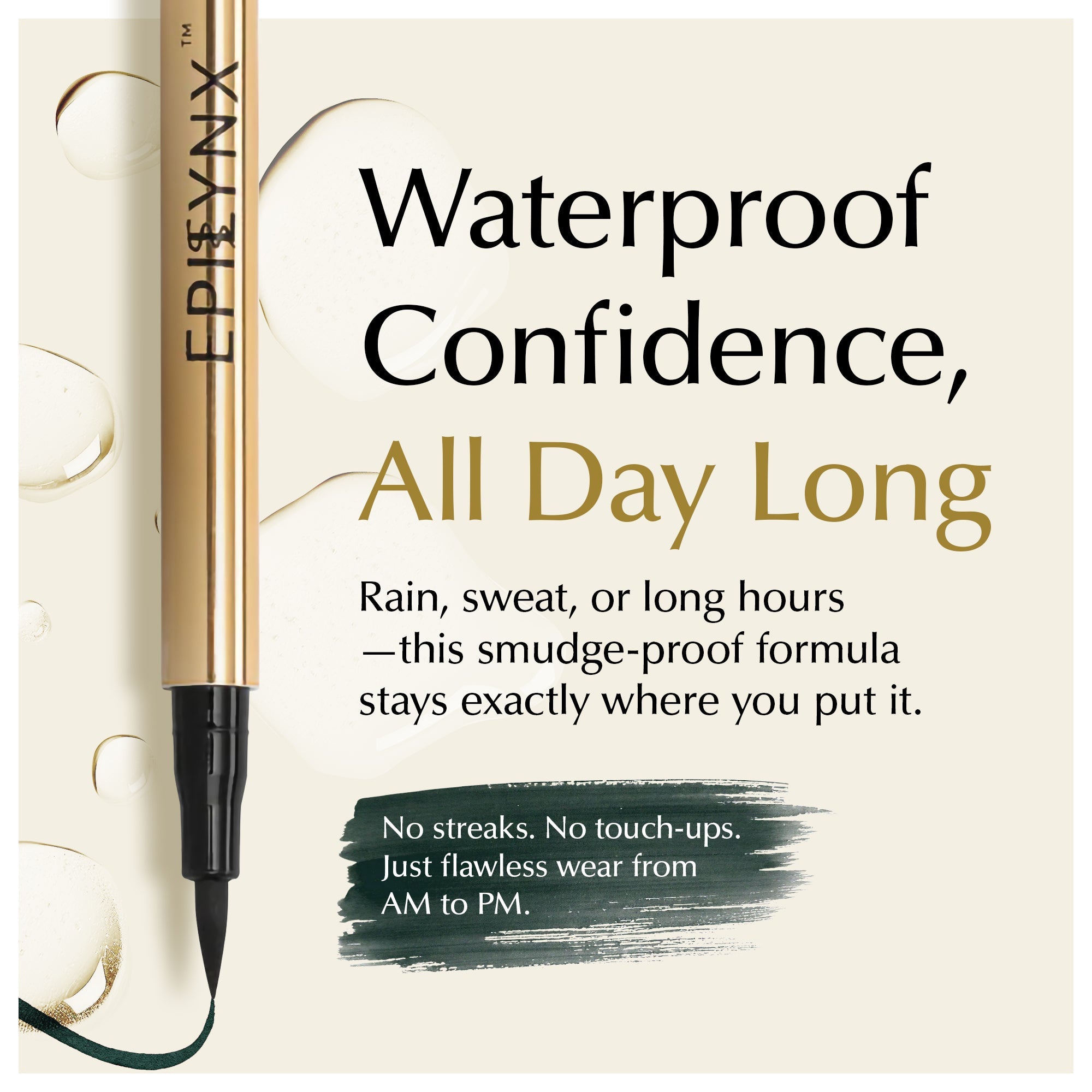 Waterproof Liquid Eyeliner Pen – Vegan, Gluten-Free, Smudge-Proof Precision in Matte & Shimmer Shades