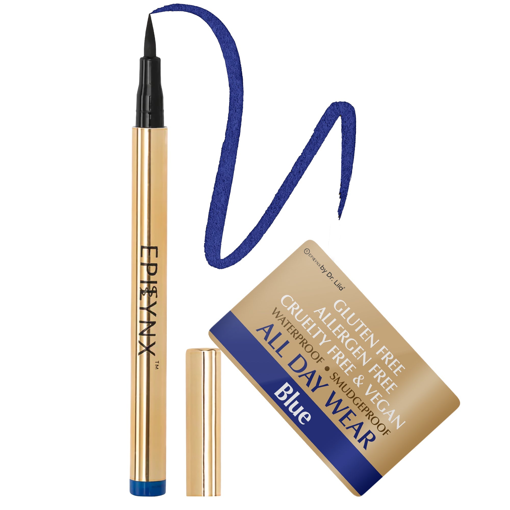 Waterproof Liquid Eyeliner Pen – Vegan, Gluten-Free, Smudge-Proof Precision in Matte & Shimmer Shades