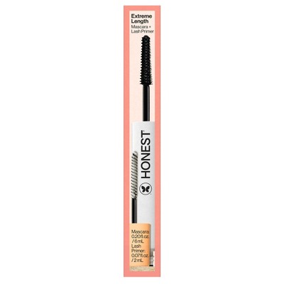 Honest Beauty Extreme Length Mascara + Lash Primer 0.81 fl oz/3pk - New