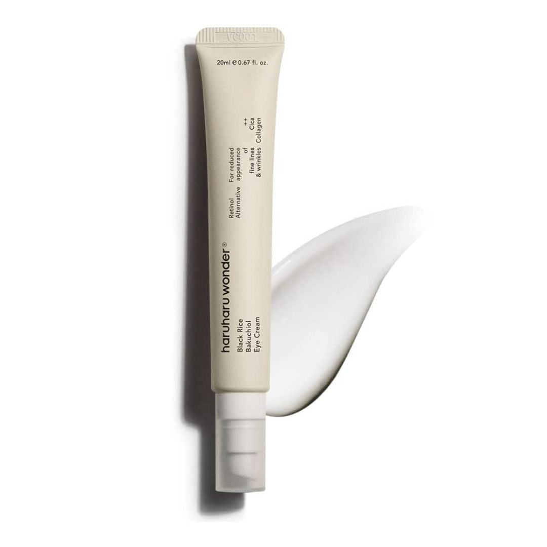 Tube of Hanuhu Wonder eye cream with a white background