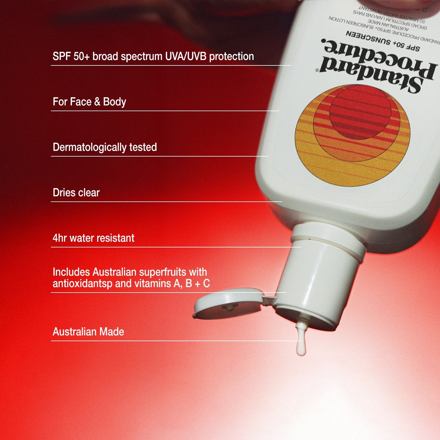 SPF 50+ SUNSCREEN 250ml