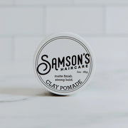 Samson's Haircare Matte Finish Clay Pomade Original