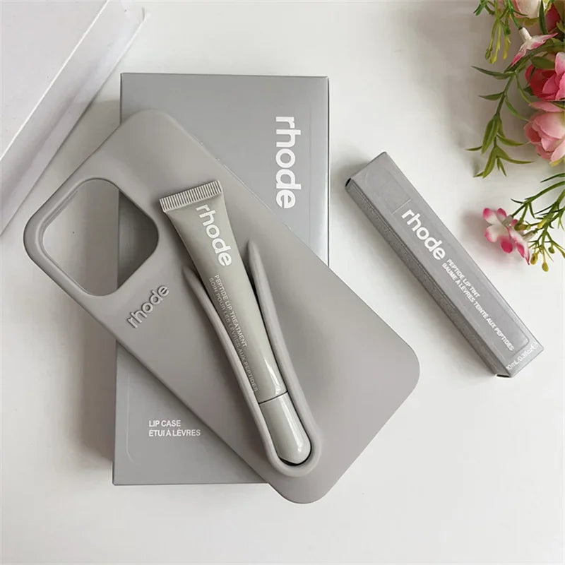 Full Set Rhode Phone Case -  Lip Case, Peptide Lip Tint & Gift Box