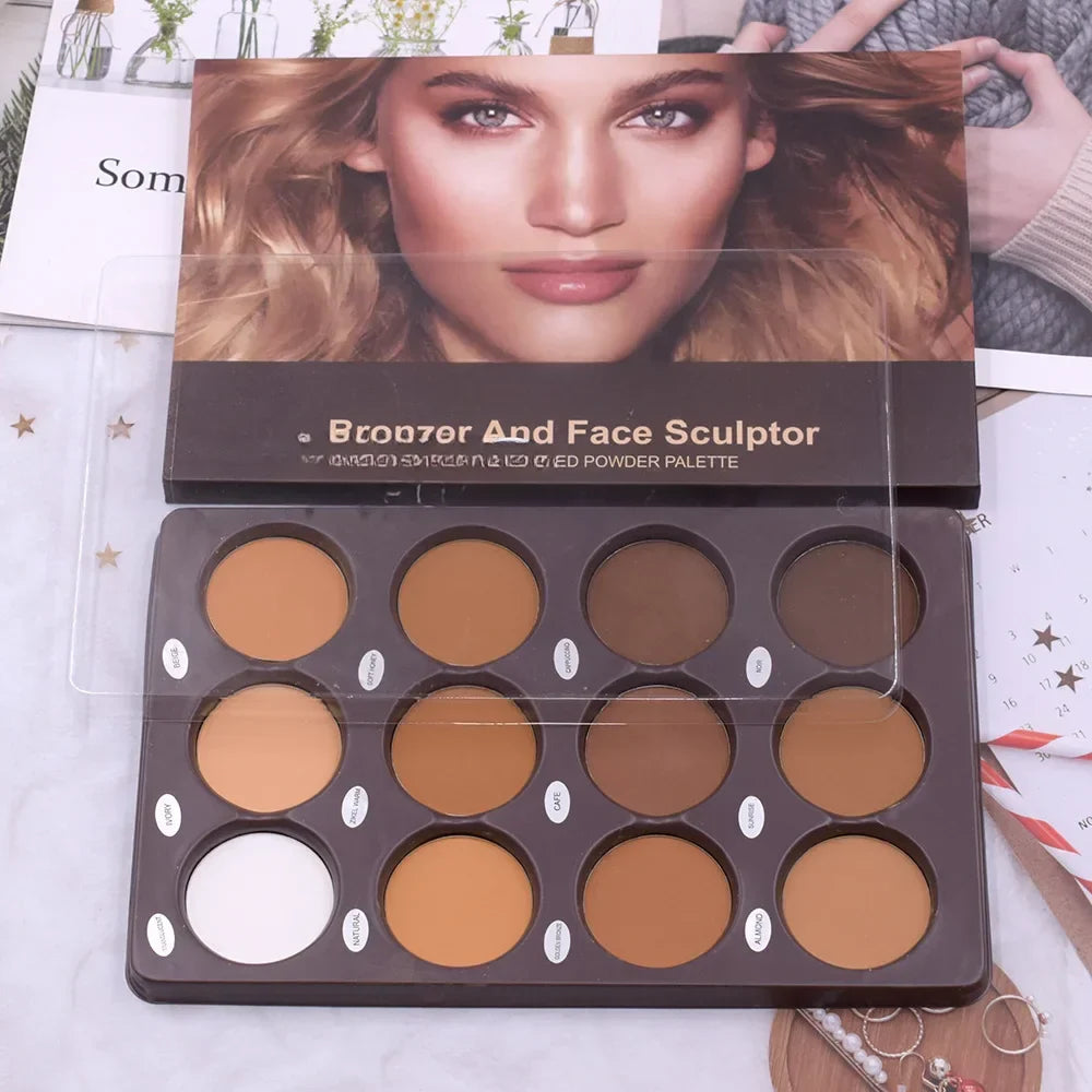 Matte Face Foundation Contour Palette Face Makeup