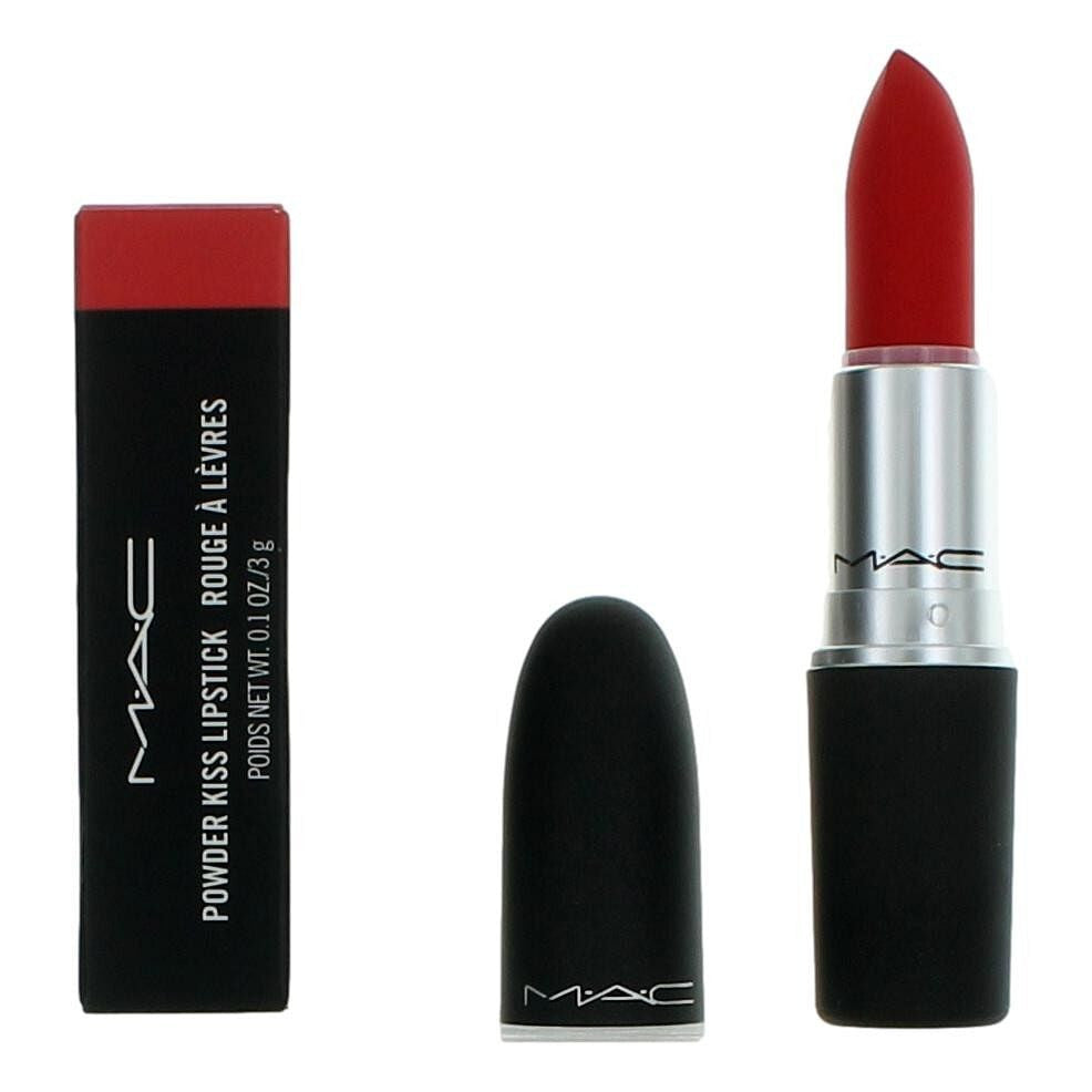 MAC Powder Kiss Lipstick by MAC, 0.1 oz Lipstick - 315 Lasting Passion