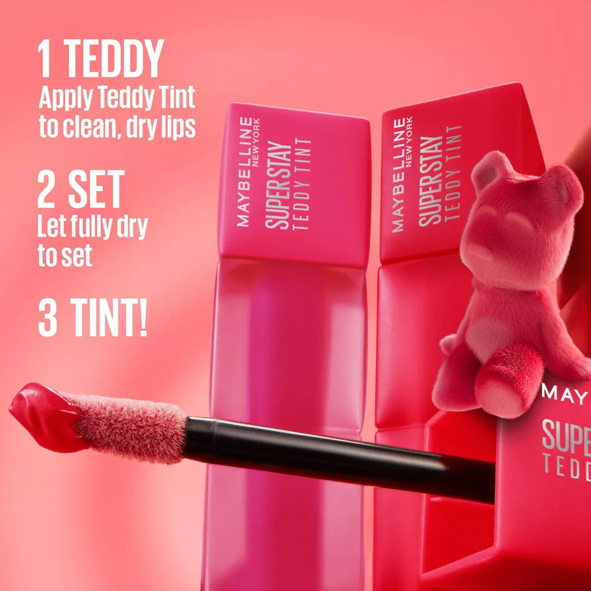 Maybelline Super Stay Teddy Tint Long Lasting Matte Lip Tint - 0.17 Fl Oz