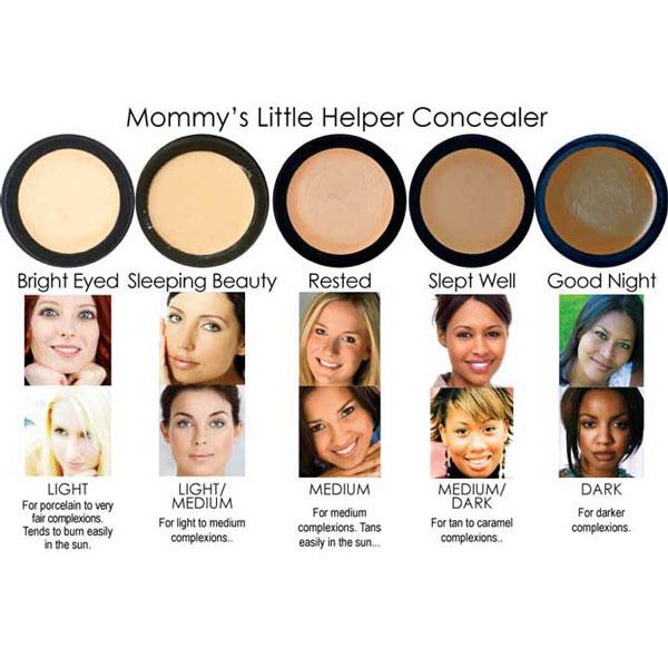 Mommy's Little Helper Concealer, Eyeshadow Base & Face Cover Up - RESTED (Medium)