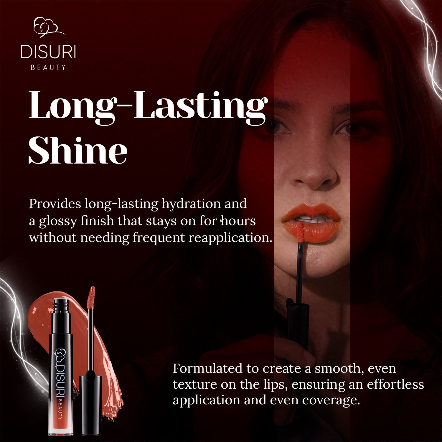 DISURI Beauty Glossy Blast Lip Gloss - Nana