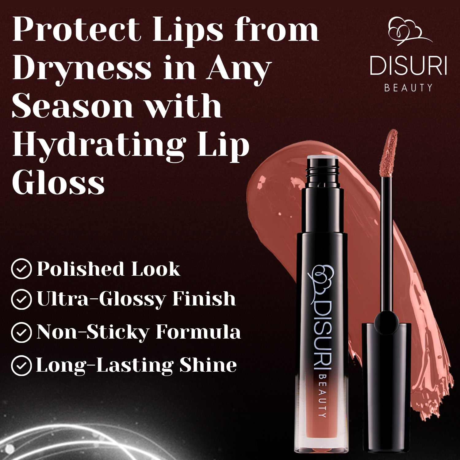 DISURI Beauty Glossy Blast Lip Gloss - Schnicker