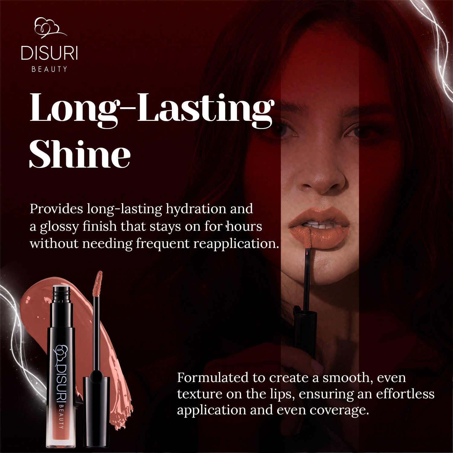 DISURI Beauty Glossy Blast Lip Gloss - Schnicker